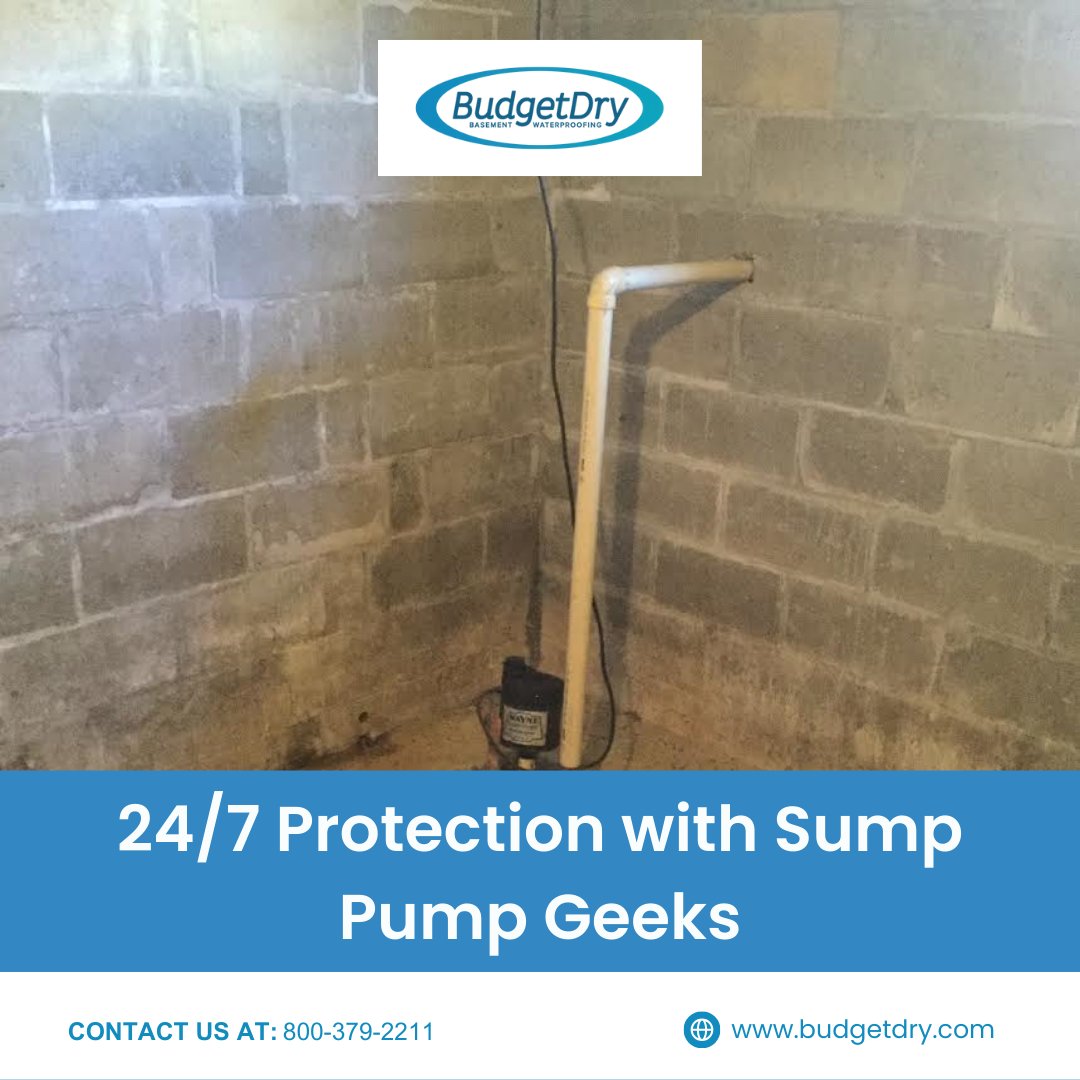 BudgetDry's tweet photo. Rain or shine, day or night—Sump Pump Geeks have you covered. Our reliable sump pump systems and services give you peace of mind year-round.

Contact us now for the ultimate waterproofing solution. https://t.co/SbFkVycgIc

#WaterproofingSolutions #BasementProtection #SumpPump https://t.co/RSxJc0gozK