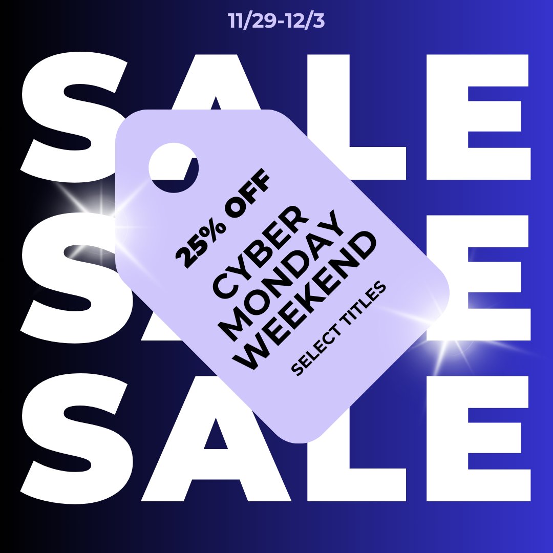 Select Nonfiction and Poetry titles are 25% off, today through Monday! 
wildhousepublishing.com/cyber-monday-s…