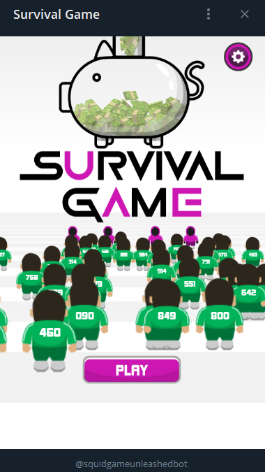 squidoneth's tweet photo. Survival Game is now available on Telegram ๐
Play now without having to leave the chat ๐ฅ
Click here to play ๐ https://t.co/GZKdyEOdbS
#telegram #squidgame #squidgameoneth #memecoin #solana #eth https://t.co/JG7oI5xGXd