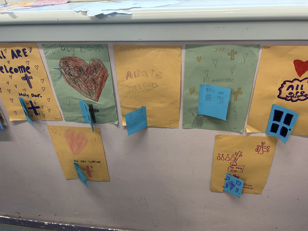 We have been celebrating #catholiceducationweek. Around our school you will see Holy Doors made by our learners as we prepare to become #pilgrimsofhope in the coming Jubilee year. <a href="/SCESDirector/">SCES</a>