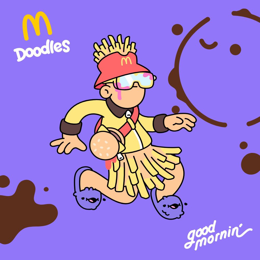 BbtNtwrk's tweet photo. “I’m lovin’ it” @doodles @McDonalds https://t.co/1Mj5UWLlhm