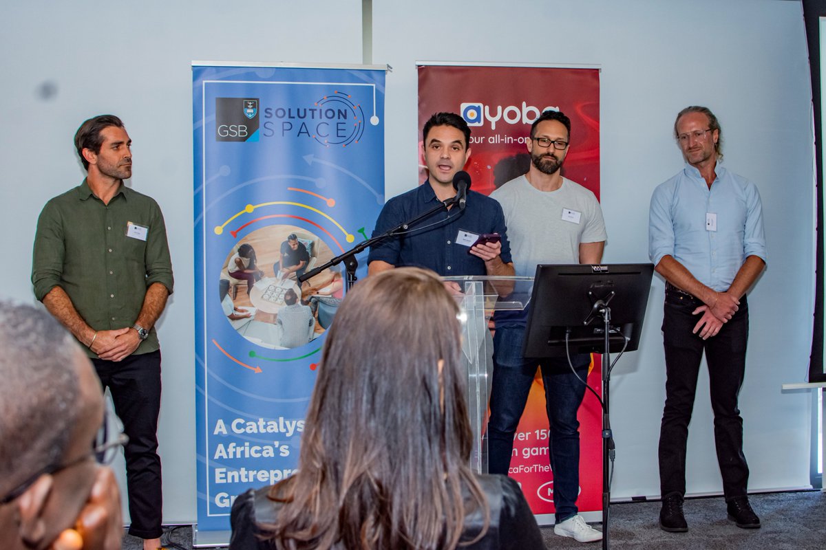 uctgsbsolutions's tweet photo. What an Incredible Pitch Day! 🎉
👏 Congrats to our winners: Doorcas Africa; GUAROFARMS &amp;ElektroPlug 
🌟 Thank you to our wonderful judges. 
To all ventures: Your innovation &amp; resilience inspire us. Excited for what’s next! 🌍
#eTrackProgramme #Entrepreneur #StartupEcosystem https://t.co/zmA5en84Ev