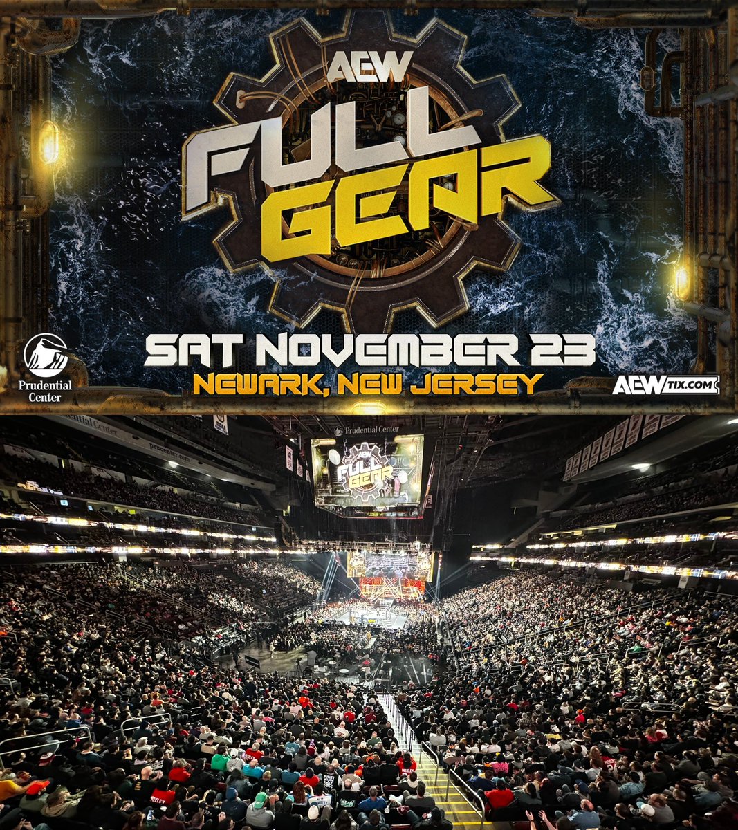 WON: AEW Full Gear drew 10,639 fans in Prudential Center.