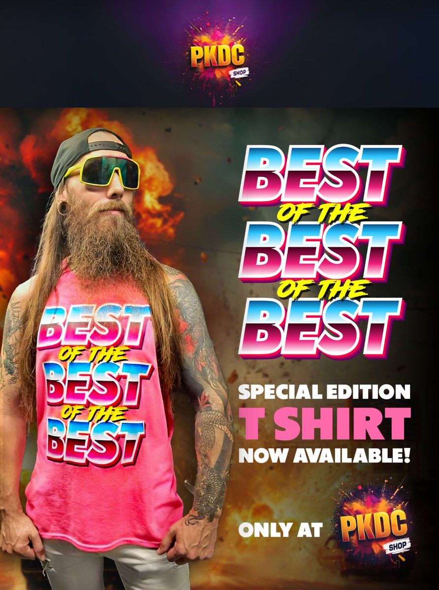 ⭐️SPECIAL MERCH DROP!⭐️

Wanna be the best? 
Grab the new special edition Striker Stage Shirts from PKDC Shop! 

Don't want 'em? 
Well... it Sucks to Suck! 

pkdigitalcreative.com/pkdc-shop/

#merch #tshirts #striker #suckstosuck #bestofthebest #neon #graphicdesign <a href="/StrikerMetal/">STRIKER</a>