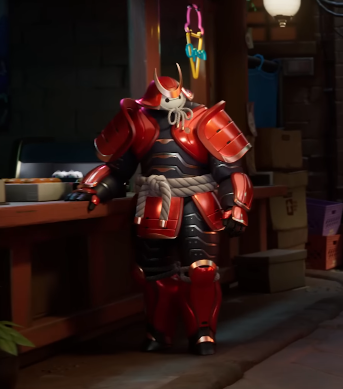 iannzits's tweet photo. O Traje de Baymax terá um estilo de Samurai no Capítulo 6: Temporada 1 — CAÇADA 鬼 #Fortnite 🔥 https://t.co/jG9bitiVyA
