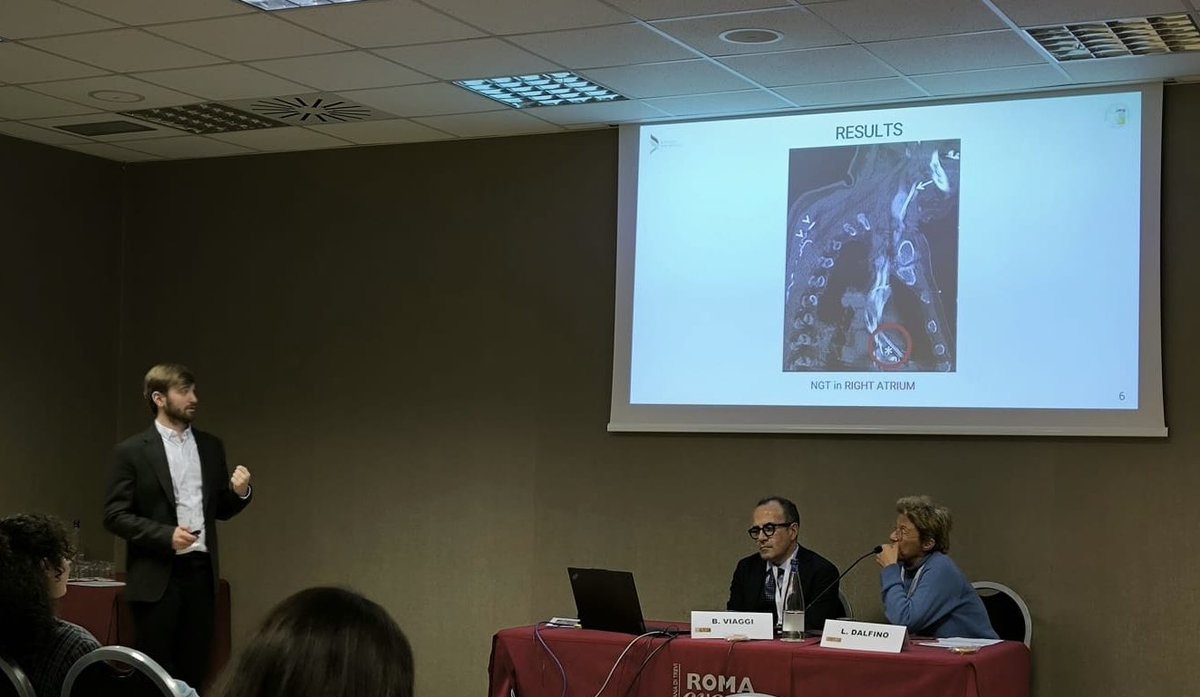 Talking about possible damage of Nasogastric tubes <a href="/Area_Critica_/">Area Critica</a> 

A special thank you to <a href="/SRAnesthesiaICU/">San Raffaele Anesthesia and Intensive Care</a> and <a href="/giovannilandoni/">Giovanni Landoni, MD</a> for this amazing opportunity 

#AreaCritica24