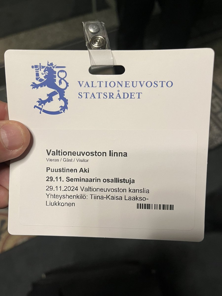 AkiPuustinen's tweet photo. Täältä johdetaan Suomea 🇫🇮 #valtioneuvosto #hallitus #tputva https://t.co/91l31o7vrF