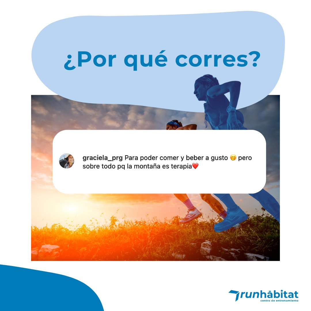 RunHabitat's tweet photo. Hace tiempo lanzamos esta pregunta. Estas son algunas de las respuestas que nos dieron algunas de nuestras corredoras y corredores.
Y tú, ¿por qué corres? 🏃🏼♀️🏃🏻♂️💙
#Runhábitat #correr #corrercomoformadevida #corredor #corredora #run #runlife #running #runner https://t.co/u2wRYYyWFX