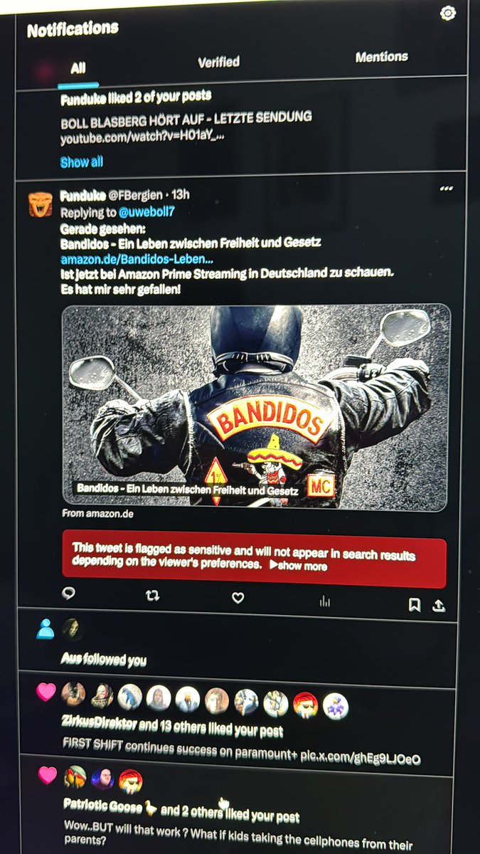 uweboll7's tweet photo. Elon why flagged? Its just advertising for my new film https://t.co/Nd0Hi8vCiY