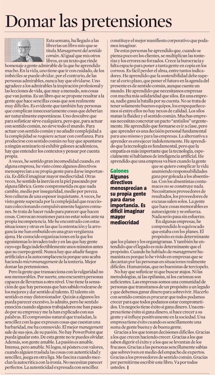 CompOrgAdeFic's tweet image. Segons @XavierMarcet , la clau de l’èxit a les empreses està en la simplicitat, el sentit comú i el propòsit. 🌟 Valorar les persones, evitar burocràcies i liderar amb empatia generen un impacte positiu. 💡 Res de grandiós neix de l’arrogància. 🙌 #Lideratge #CompOrg24