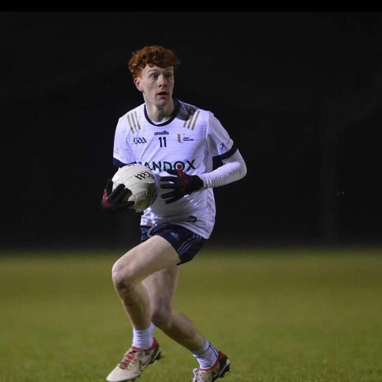 Congratulations to Conall Sheehy who won the Senior Football Division 3 League title with Ulster University Magee on Wednesday. 🏆🥳

#universityfootball #ulsteruniversity #gaa #leaguewinners #comghairdeas #cookstownfrrocks