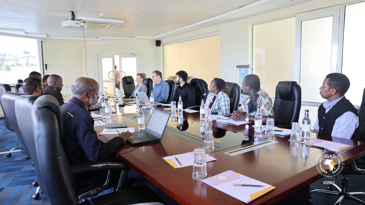 📣 Strengthening the partnership between ICPAC and IHE Delft!                                                         

ICPAC hosted a productive meeting with professor Ioana Popescu and professor Andreja Jonoski from IHE-Delft to explore synergies between the 🌊water, ☮️peace,