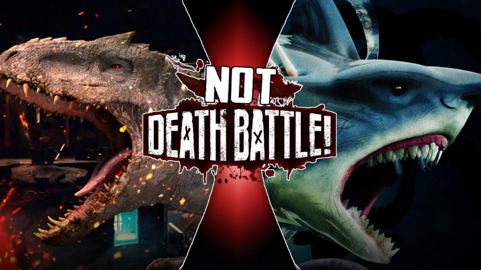 bloodryche's tweet photo. Hey look at that, Indominus Rex VS Sharktopus is done. You can see it early on Patreon, but it'll be out publicly within a few days.

https://t.co/yOlQ95mWiz https://t.co/yNdphBEfzy