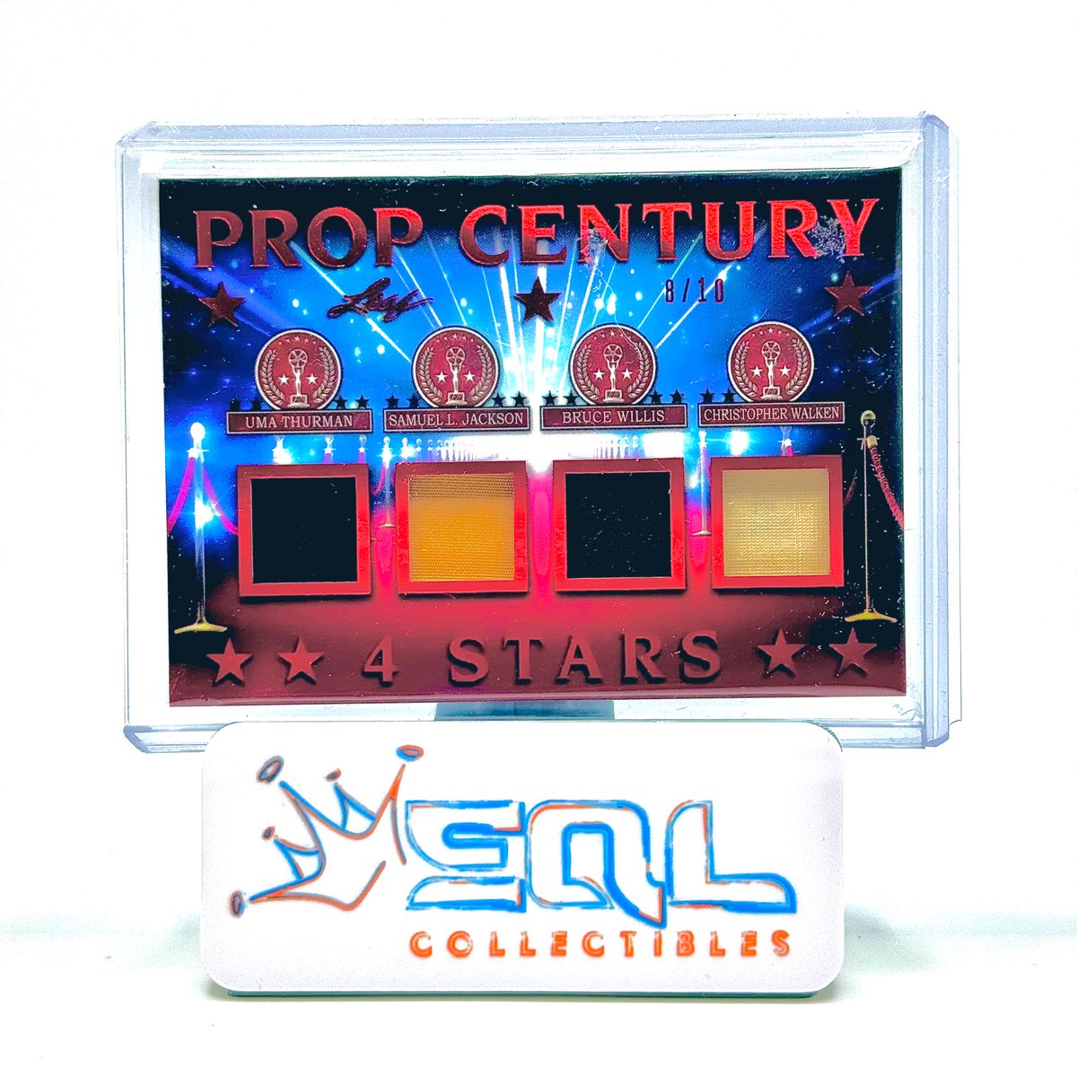 HardcoreEQL's tweet image. Say what you want, but at least @Leaf_Cards has authentic patches and not stuff cut off of clothes from TJ Maxx. Check out the 4 patch, authentic wardrobe Pop Century cast from Pulp Fiction /10. It’s better than a $5 milkshake!

#thehobby #TradingCards #leafcards #PulpFiction