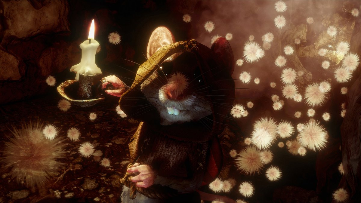 Bitsnark's tweet image. A timely reminder (it&apos;s like £2.51 on Steam rn - so off you go) that Tilo from @GhostOfATale is the most adorable protag by a country mile.