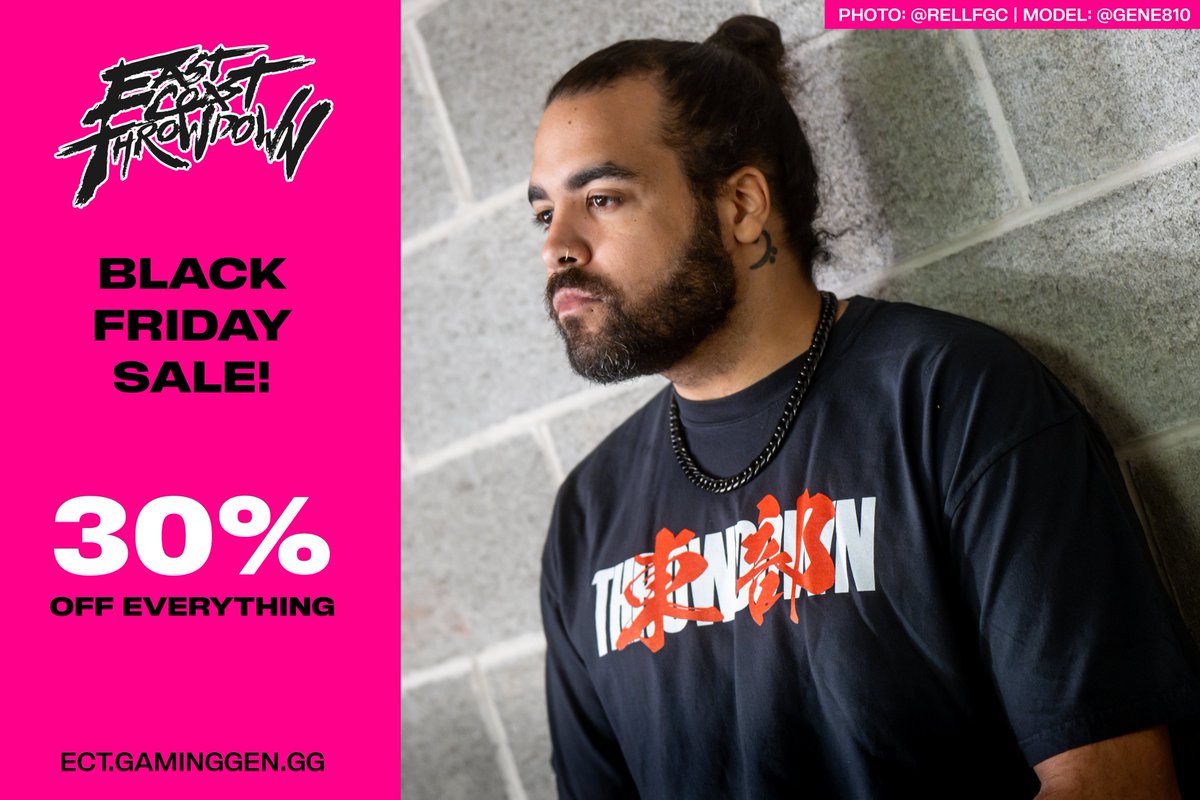 ECT OVERSTOCK BLACK FRIDAY SALE IS HERE!

30% off everything &amp; free shipping over $100 within the US!

This is also the first time ECT 2024 merch is available online. 

🛒: ect.gaminggen.gg