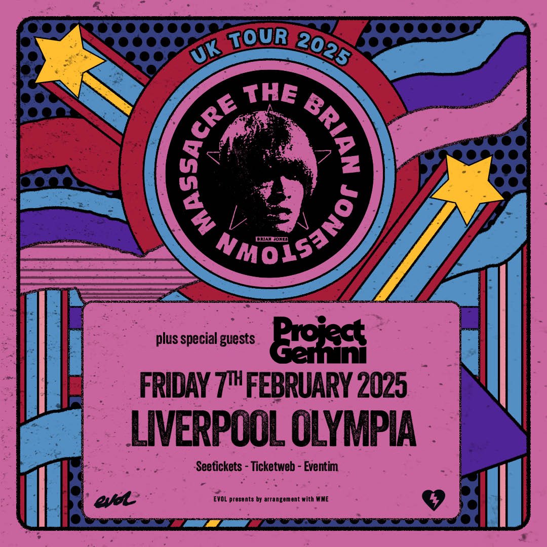 Last time out in Liverpool with <a href="/antonnewcombe/">anton newcombe</a> &amp; <a href="/BJM_Band/">Brian Jonestown</a> at <a href="/CampandFurnace/">Camp and Furnace</a>...

We can't wait to have this formidable group back with us, for an even BIGGER show, Friday Feb 7th at <a href="/LpoolOlympia/">Liverpool Olympia</a>!

Make sure you're involved.

Tickets: seetickets.com/event/the-bria…

📸 <a href="/LucyMcLachlan_/">lucy mclachlan</a>