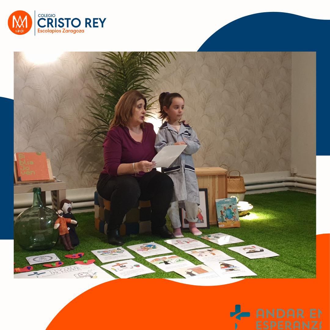 colcristorey's tweet photo. Durante esta semana hemos estado recordando a Calasanz a través de las diferentes celebraciones en cada curso con nuestros chicos y chicas . #masqueuncole #andarenesperanza #cristoreyescolapios https://t.co/xNhbZlob6H