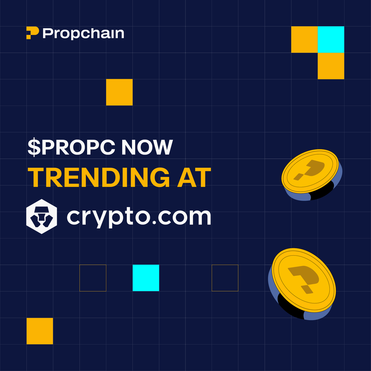 Propchain tweet media