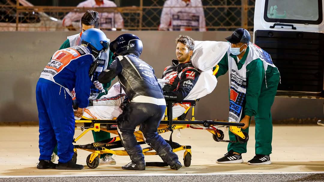 TheHardCompound's tweet image. 2/2

...and Romain&apos;s calmness in an extraordinarily scary situation should be lauded and celebrated.

An astonishing incident that anybody watching will never forget.

&quot;The Phoenix&quot; was born that day.
An amazing escape &amp;amp; story.

#f1 #grosjean #Bahrain #OnThisDay