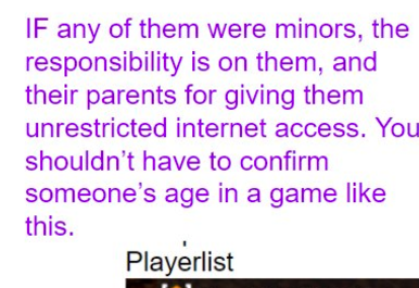 ZoolsArt's tweet photo. @OpDiorite so in this part of one of your images your blaming the victims? the ones who unknowingly weren't aware of erping or what it is. The children who were brought up into erping should not be put aside there the victims. https://t.co/bzh9MhhoJW