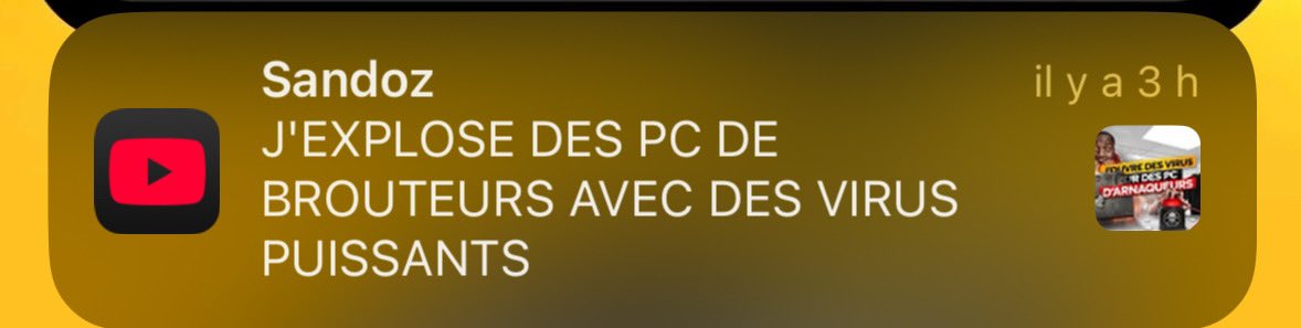 MrMaxb2's tweet photo. C’est que maintenant que je le vois mais ça fait toujours plaisir de voir ce genre de notif ! Aller le voir c’est un boss ! @SandozProd 😍 https://t.co/qtAWXpqYva