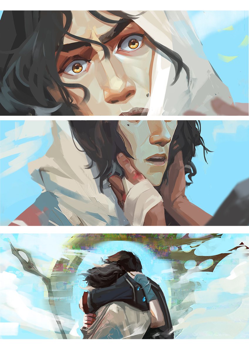 "There is no prize to perfection, only an end to pursuit. In all timelines, in all possibilities... only you can show me this." #jayvik 2/2