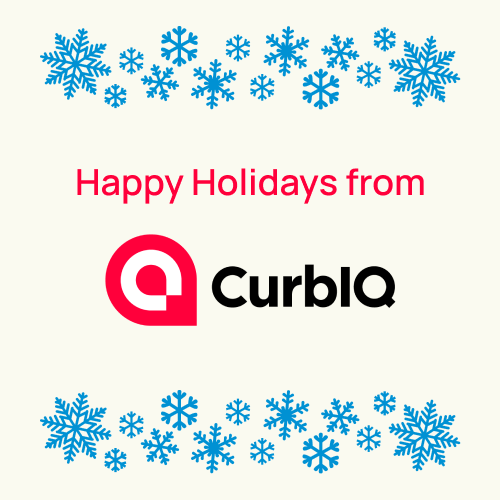 Happy Holidays and Happy New Year from everyone at the CurbIQ team! ❄️

We hope this holiday season is joyful and you are excited for 2025. 

Subscribe to our newsletter to find out what's new with CurbIQ in 2025: curbiq.io/newsletter

#CurbManagement #HappyHolidays