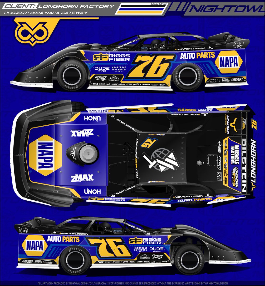 Nightowl Design (@nightowldsgnco) on Twitter photo .<a href="/LonghornChassis/">Longhorn Chassis</a> Factory ๐ค๐ผ <a href="/theNAPAnetwork/">The NAPA Network</a>
<a href="/GatewayDirt/">GatewayDirtNationals | #DirtInDecember</a> design for Brandon Overton Riggs Motorsports Longhorn Factory Team. .<a href="/LonghornChassis/">Longhorn Chassis</a> Factory ๐ค๐ผ <a href="/theNAPAnetwork/">The NAPA Network</a>
<a href="/GatewayDirt/">GatewayDirtNationals | #DirtInDecember</a> design for Brandon Overton Riggs Motorsports Longhorn Factory Team.