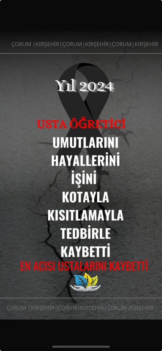 #YeterArtık                                                             Usta Öğretici <a href="/RTErdogan/">Recep Tayyip Erdoğan</a> <a href="/EmineErdogan/">Emine Erdoğan</a>