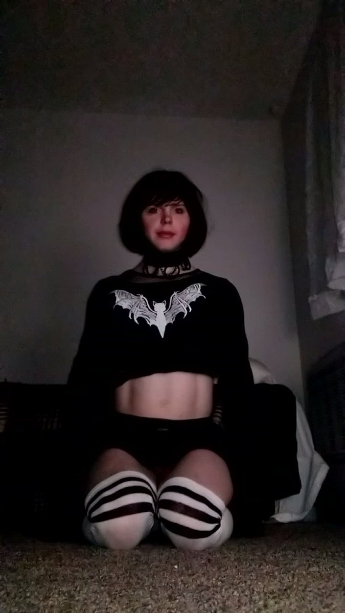 First time I ever put on an outfit 😛.  Am I a natural?