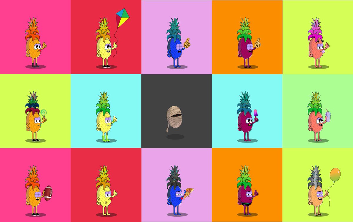 Pineapples Day Out tweet media