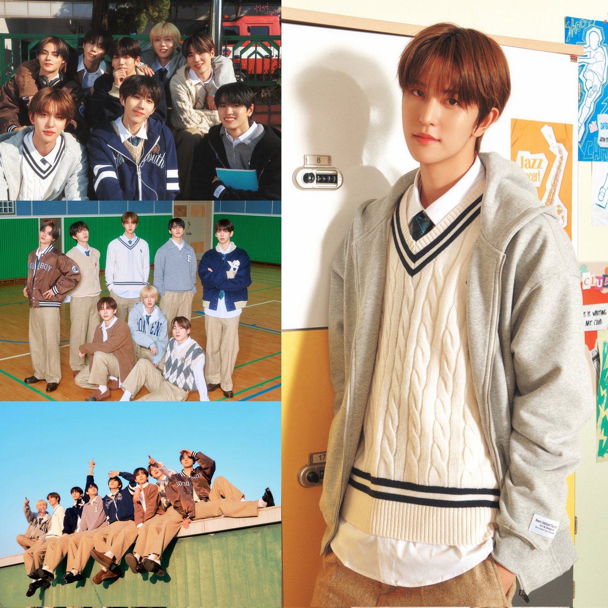 KyungminUpdates's tweet photo. These school boy concept photos are so cute 🩵🩵 https://t.co/JvJ3qtsqPw