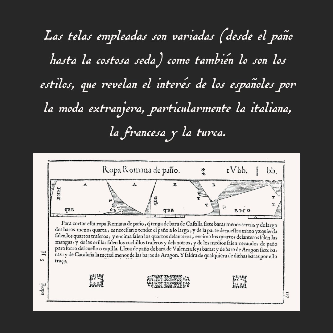hesperico's tweet photo. Escrito por Francisco de la Rocha Burguen, “Geometria y traza perteneciente al oficio de sastres” (1618) es un tratado sobre “el modo y orden de cortar todo género de vestidos españoles, franceses y turcos”. El documento es valioso para entender la moda española del XVII. https://t.co/tUEBfHqxcL