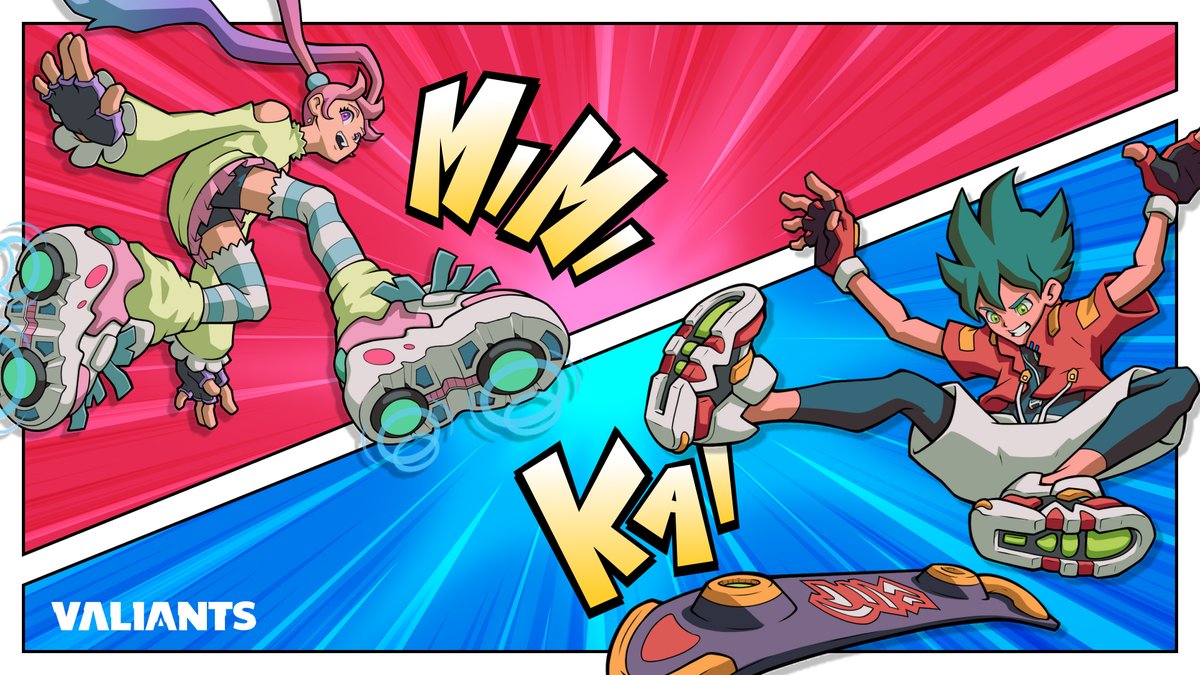 You’ve met Valoria's favorite tamers: Kai and Mimi ✨

With their unique skills and unstoppable determination, they’re ready to dominate the arena!🔥