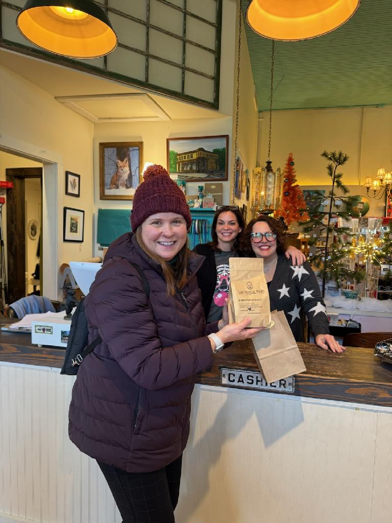 WisconsinDOA's tweet photo. Secy. Blumenfeld was glad to ring in the #ShopSmallWI season at Middletonβs The Regal Find and urges folks to #shoplocal on #SmallBusinessSaturday and every day this season! Whether online or in person, when you shop locally you reinvest in your community. https://t.co/UD0dzYR6wI