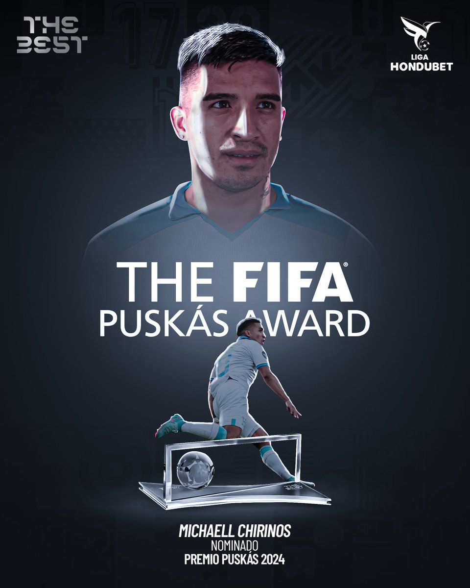 ¡MICHAELL CHIRINOS NOMINADO AL PREMIO PUSKÁS! 🤩🇭🇳

El gol de Michaell Chirinos frente a Costa Rica en marzo de 2024 fue nominado al mejor gol del año por FIFA.

🔗 Vota aquí: fifa.com/the-best-fifa-…