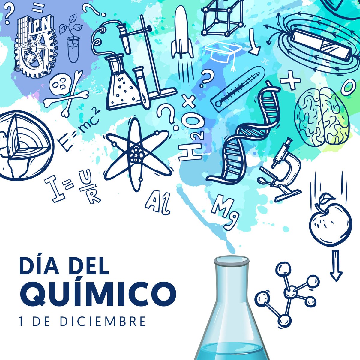Muchas felicidades a nuestros químicos politécnicos que, con su conocimiento, innovación y pasión,  contribuyen a mejorar la calidad de vida, desarrollar tecnologías y proteger el medio ambiente. En el #IPN, formamos a las mentes que transforman el mundo a través de la química.