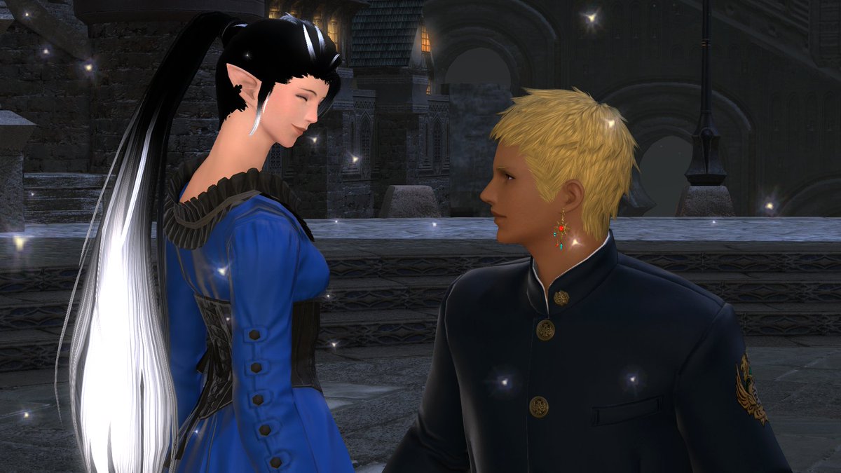 AuvrieneR's tweet photo. "Even if we only danced, it makes me happy spending time with you."

#finalfantasyxiv #ffxiv #gpose https://t.co/RRqUwayOq8