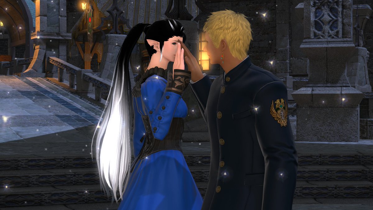 AuvrieneR's tweet photo. "Even if we only danced, it makes me happy spending time with you."

#finalfantasyxiv #ffxiv #gpose https://t.co/RRqUwayOq8