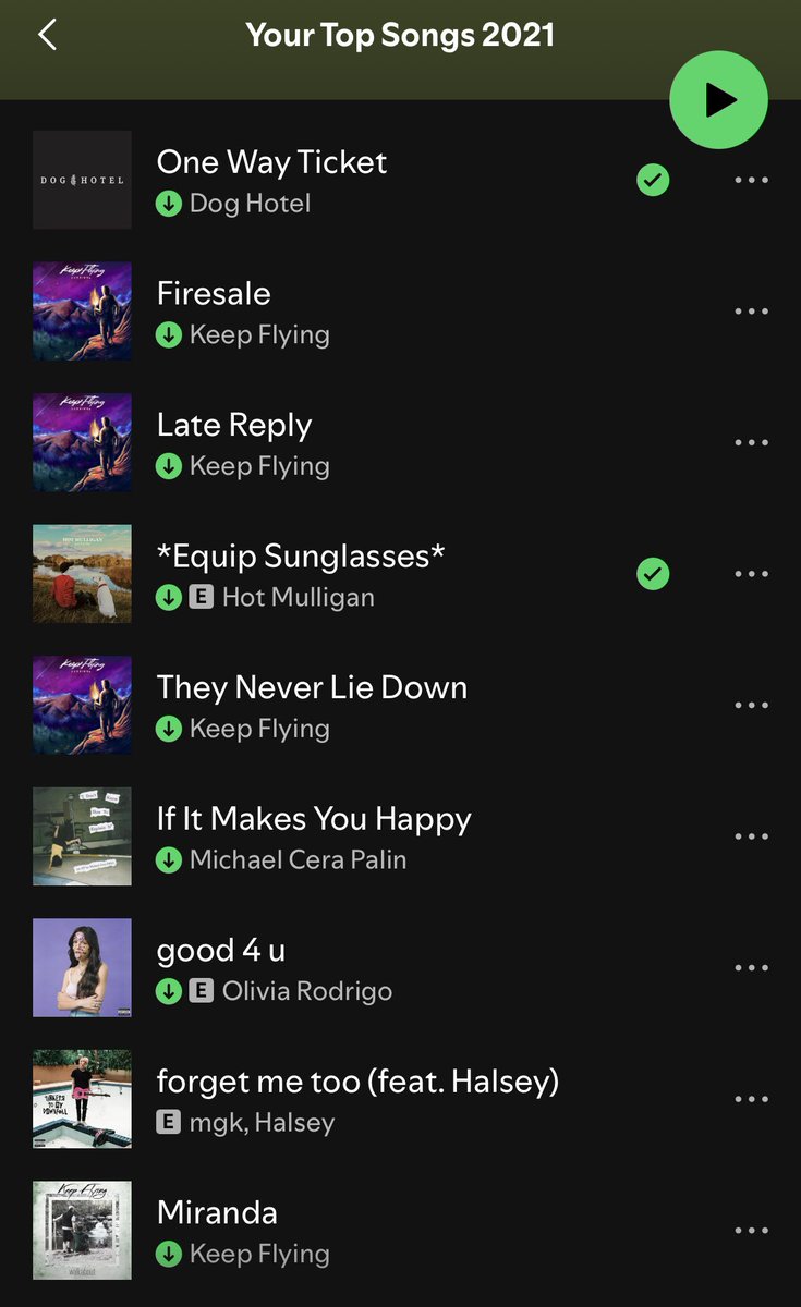 MeanTeen_'s tweet photo. Sometimes questionable taste ft. every year’s emotional support album https://t.co/gZVrdjLTSh