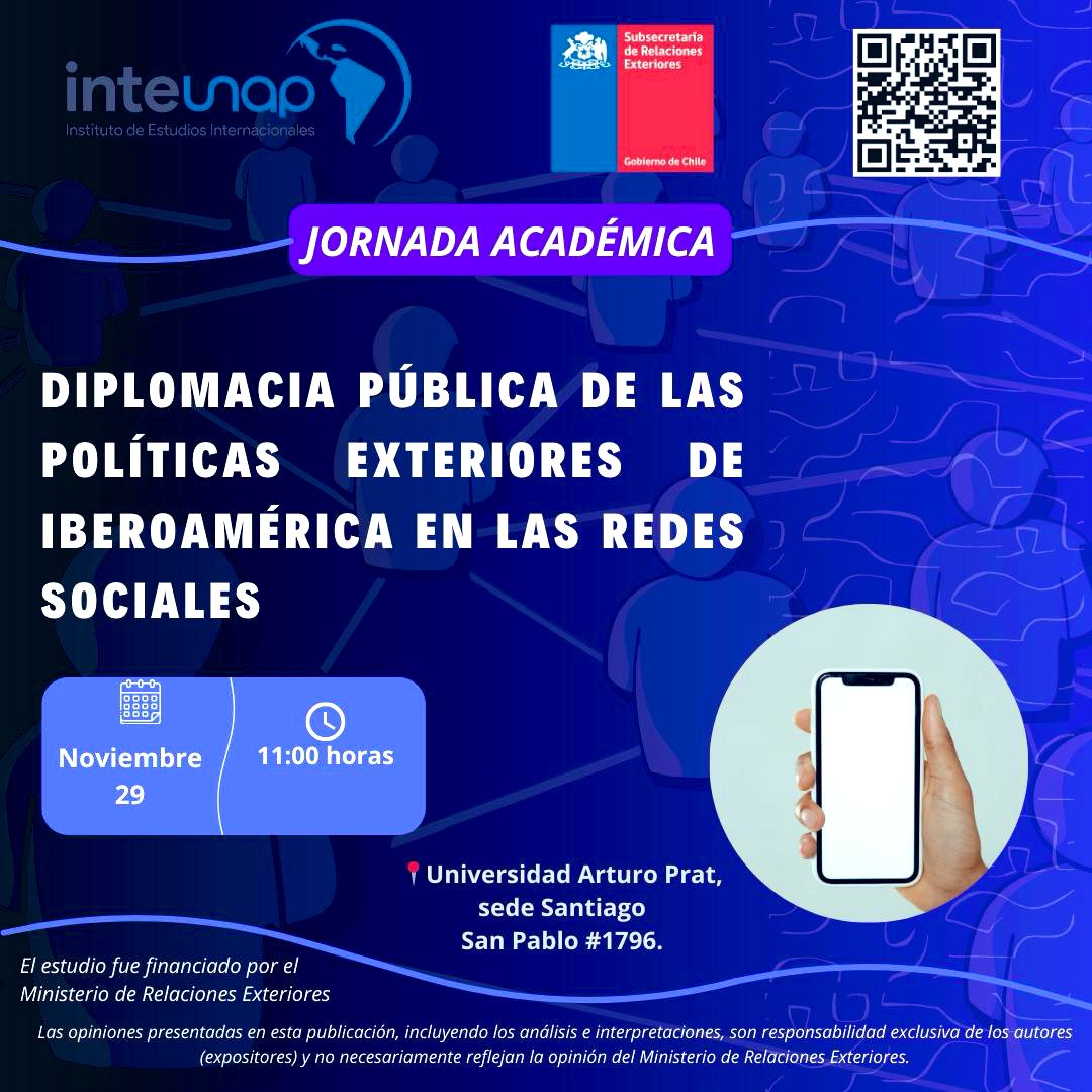Andrea Castro (@andreitakas) on Twitter photo Compartiendo sobre #DiplomaciaPública y #DiplomaciaDigital con <a href="/SergioGonzlezP4/">Sergio González Pizarro</a> <a href="/agzocar/">Daniel Aguirre Azócar, Ph.D.</a> <a href="/conyjorqueram/">Constanza Jorquera Mery, Ph.D</a> <a href="/ASimonoff/">Alejandro Simonoff</a> <a href="/fabianlautaro/">Fabián Bosoer</a> <a href="/jorgeschiavon/">Jorge Schiavon</a> <a href="/Juanjo_Prieto/">Juanjo Prieto</a> en <a href="/unapcl/">U. Arturo Prat</a> <a href="/Minrel_Chile/">Cancillería Chile 🇨🇱</a> Compartiendo sobre #DiplomaciaPública y #DiplomaciaDigital con <a href="/SergioGonzlezP4/">Sergio González Pizarro</a> <a href="/agzocar/">Daniel Aguirre Azócar, Ph.D.</a> <a href="/conyjorqueram/">Constanza Jorquera Mery, Ph.D</a> <a href="/ASimonoff/">Alejandro Simonoff</a> <a href="/fabianlautaro/">Fabián Bosoer</a> <a href="/jorgeschiavon/">Jorge Schiavon</a> <a href="/Juanjo_Prieto/">Juanjo Prieto</a> en <a href="/unapcl/">U. Arturo Prat</a> <a href="/Minrel_Chile/">Cancillería Chile 🇨🇱</a>