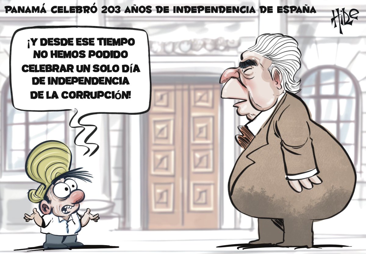 #CaricaturaDelDía para@MiDiarioPanama ¡Es como una bola de nieve... Esto hablando de la corrupción!