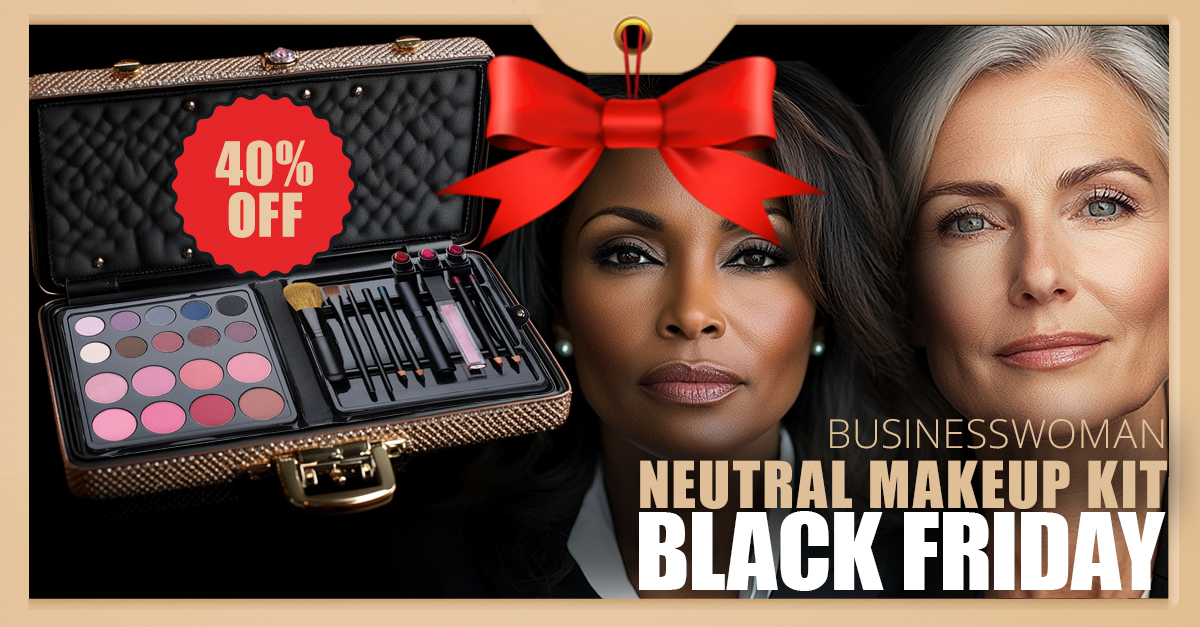rhodadesign's tweet photo. Enhance your natural beauty &amp; express your unique style. This #BlackFriday, redefine your look with 40% OFF all Rhoda Design Group makeup kits—while supplies last. 💄

https://t.co/TR6epirGfg

#personalbranding #beauty #businesswoman #makeup #makeupkits https://t.co/Eye7nuGU3m