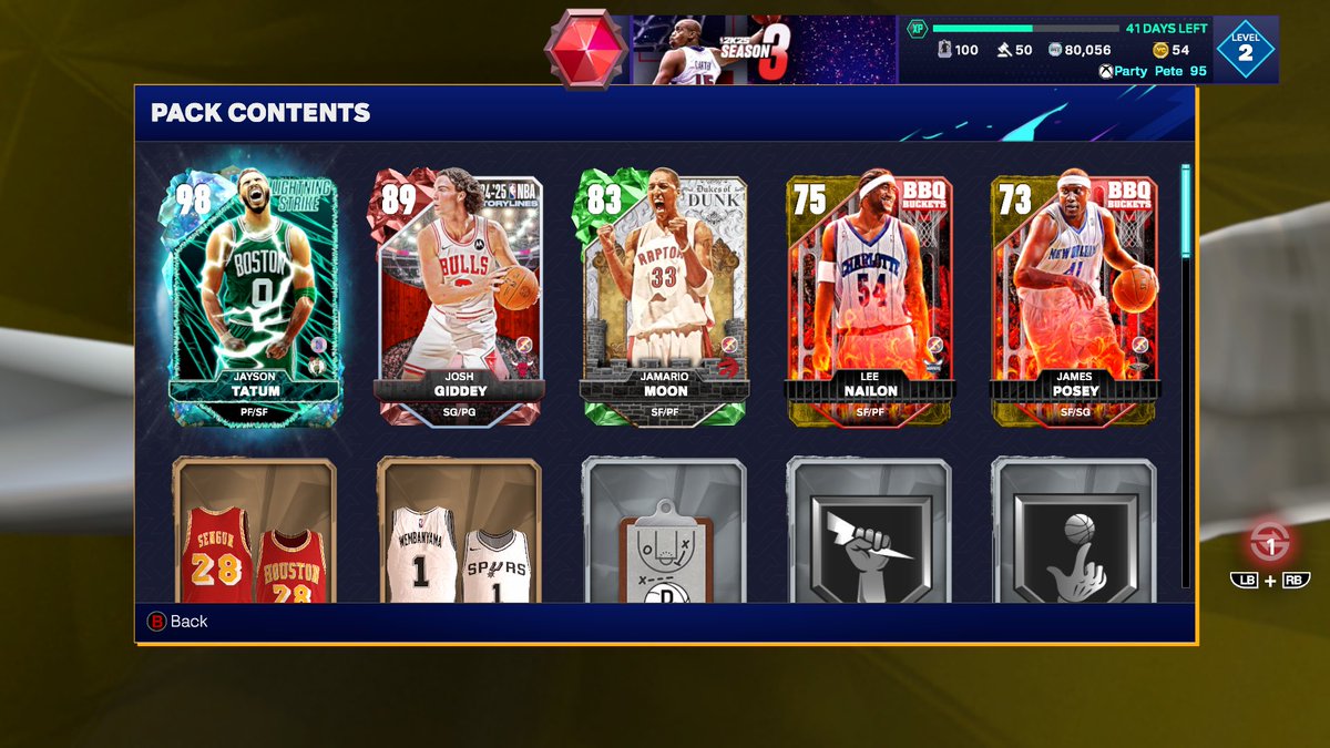 Bird2Spaceward's tweet image. Opal Tatum pulled from an event pack?!?