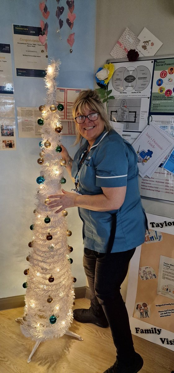 lisa (@lisacousinsnhs) on Twitter photo Start of the Christmas decorations on the ward, thanks to the ladies for decorating the first of four trees.
<a href="/annHallamNhs/">Ann ๐</a>
<a href="/DannyTheLove/">Danny Love</a>
<a href="/KateMeskell/">Kate Meskell</a>
<a href="/PennineCareNHS/">Pennine Care NHS FT</a>
<a href="/mattwalshNDQ/">Matthew Walsh</a>
<a href="/TracyMellor3/">Tracy Mellor</a>
<a href="/Janetmelianhs/">Janet Melia</a> Start of the Christmas decorations on the ward, thanks to the ladies for decorating the first of four trees.
<a href="/annHallamNhs/">Ann ๐</a>
<a href="/DannyTheLove/">Danny Love</a>
<a href="/KateMeskell/">Kate Meskell</a>
<a href="/PennineCareNHS/">Pennine Care NHS FT</a>
<a href="/mattwalshNDQ/">Matthew Walsh</a>
<a href="/TracyMellor3/">Tracy Mellor</a>
<a href="/Janetmelianhs/">Janet Melia</a>