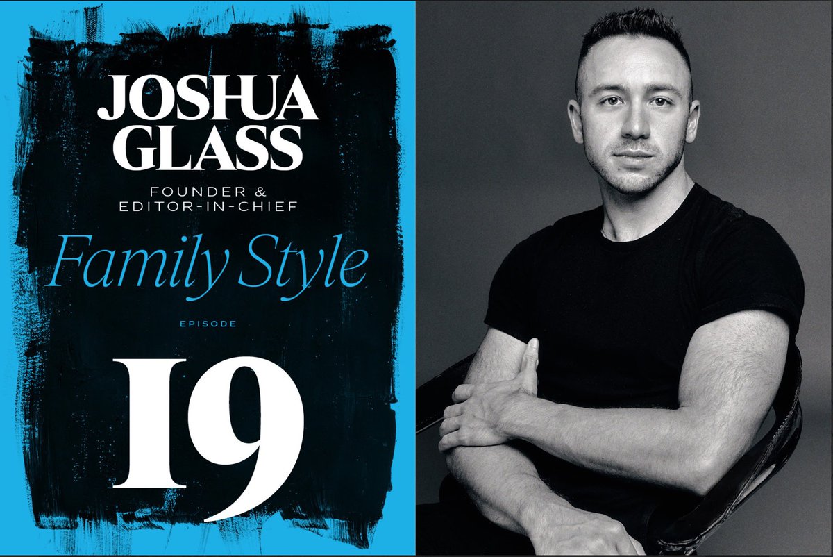New ep of The Full Bleed up and it’s like Friendsgiving in podcast form! Listen to Joshua Glass from Family Style, a magazine that feels like a dinner party. Chaotic. Curated. Delicious. Available wherever you listen to podcasts.
