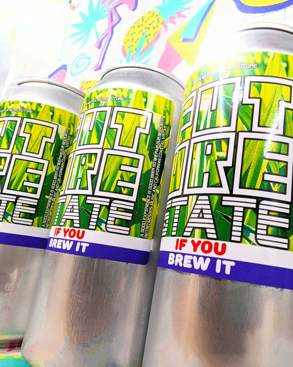 FutureStatebrew's tweet photo. Inspired by 1989 and 🎬 Field Of Dreams...The movie captures the spirit of taking risks and following what feels right, even when it defies logic - a theme that resonates deeply with being a brewer and creativity💙💜 https://t.co/dTuVzOuHEF