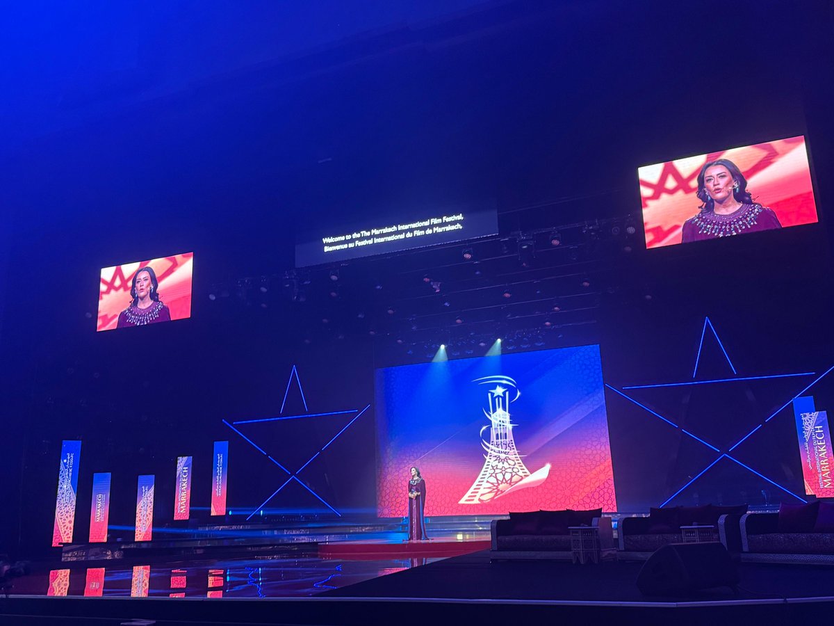 2MInteractive's tweet image. 📸 انطلقت مساء اليوم الدورة 21  للمهرجان الدولي للفيلم بمراكش، وفد تميز حفل الافتتاح الذي احتضنه قصر المؤتمرات بتقديم أعضاء لجنة التحكيم مع لمحة شاملة لمختلف فعاليات الدورة الحالية والتي ستستمر إلى غاية يوم سابع دجنبر.
@Marrakech_Fest
#FIFM