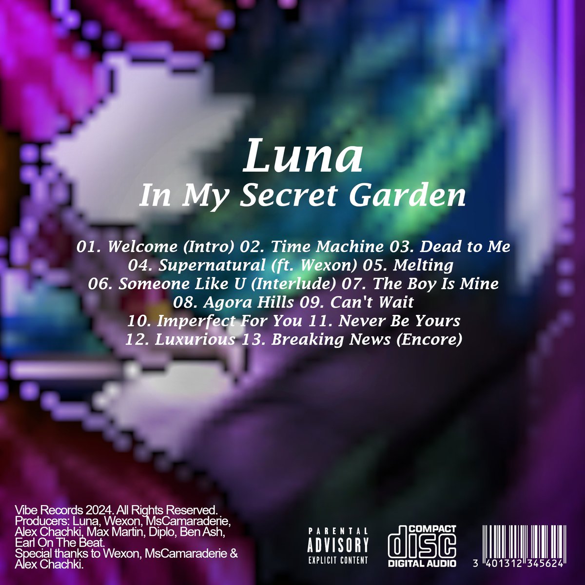 The story continues...💗

"In My Secret Garden"💐
Luna's 3rd studio album:

Stream the album below:
lunaslovers.wixsite.com/luna/inmysecre…